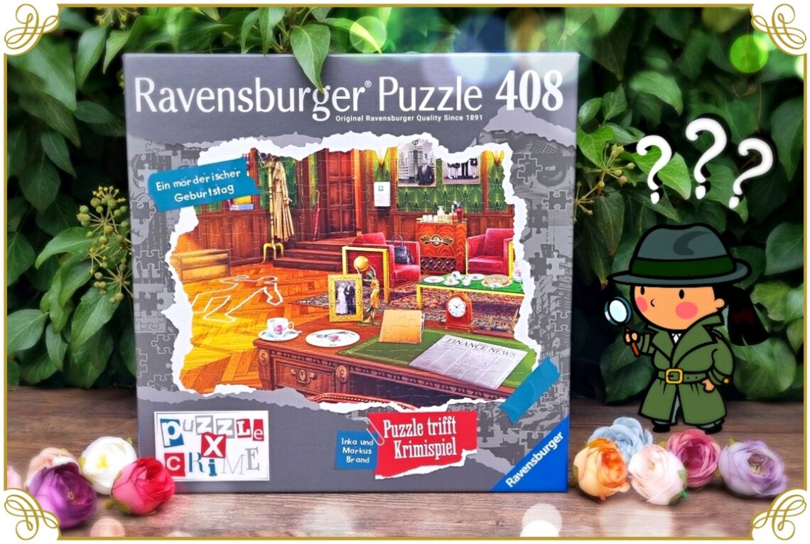 Ravensburger Puzzle X Crime – L'Omicidio Regalato: Gioco Da Tavolo Investigativo Per 1-4 Giocatori